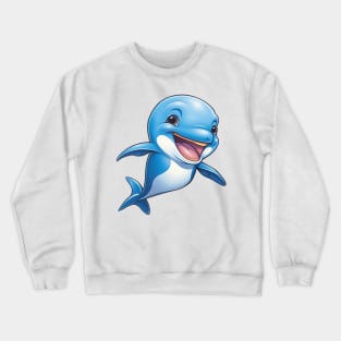 Delighted Dolphin Crewneck Sweatshirt